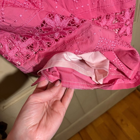 White House Black Market Pink Strapless Dress - Picture 3 of 5